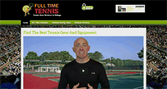 Desktop Screenshot of fulltimetennis.com